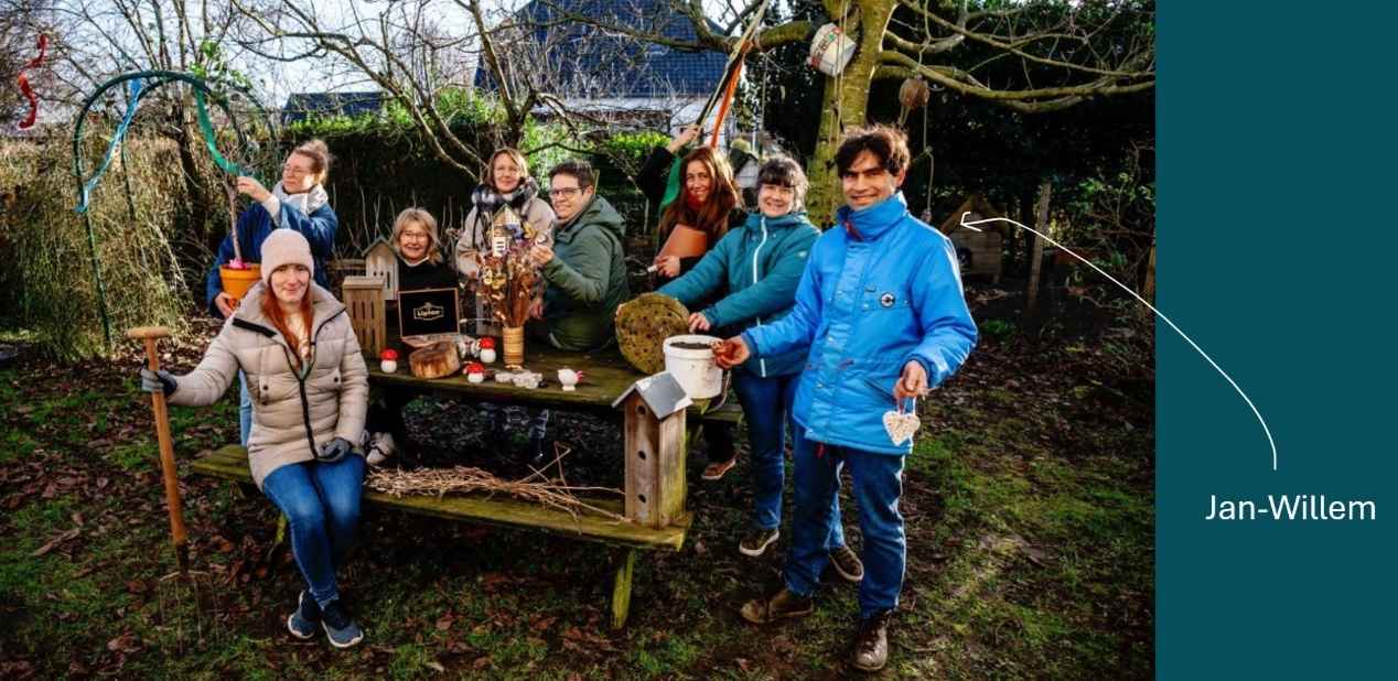 ‘Eigenlijk hebben we samen één tuin’